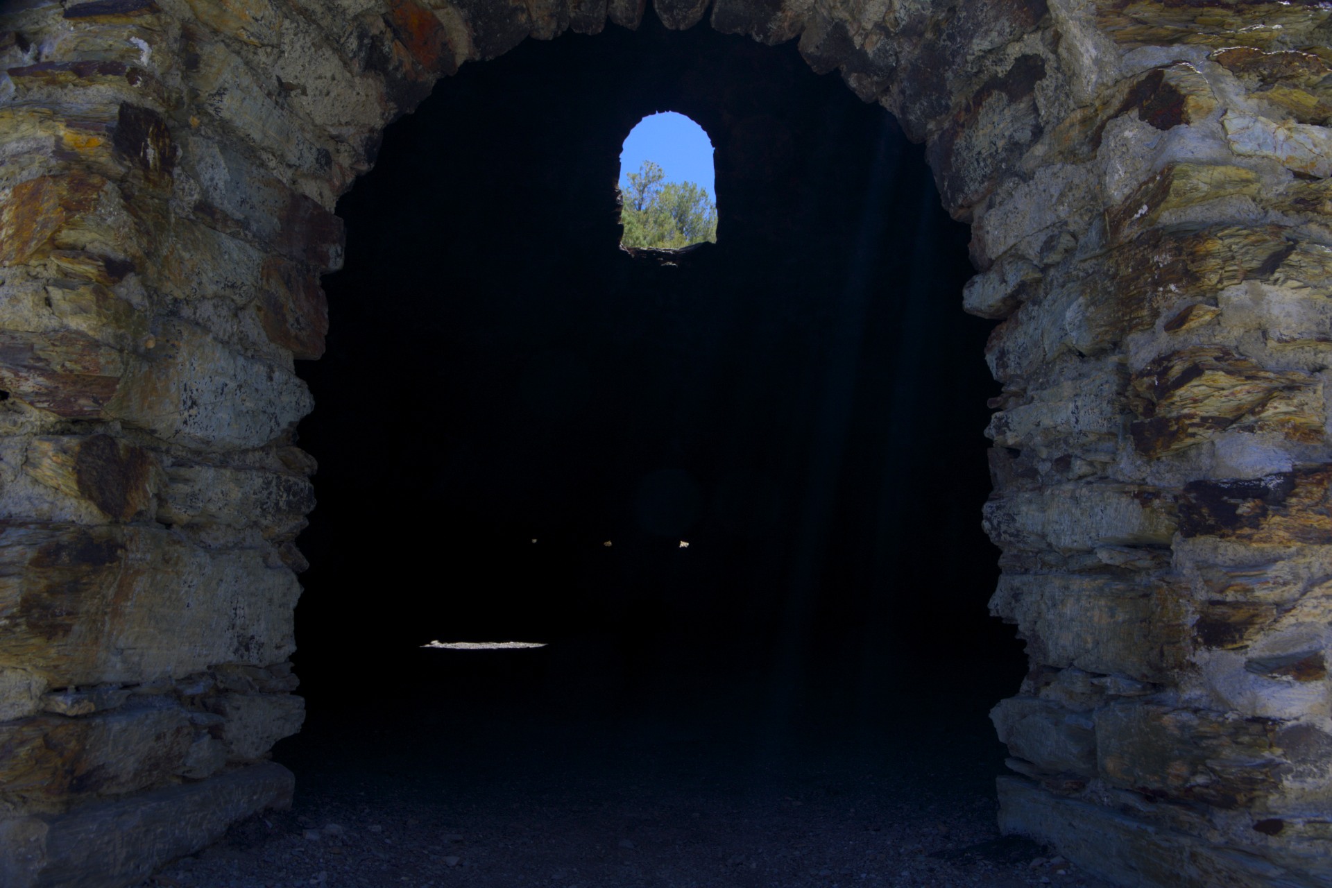 Charcoal Kiln Interior - gallery