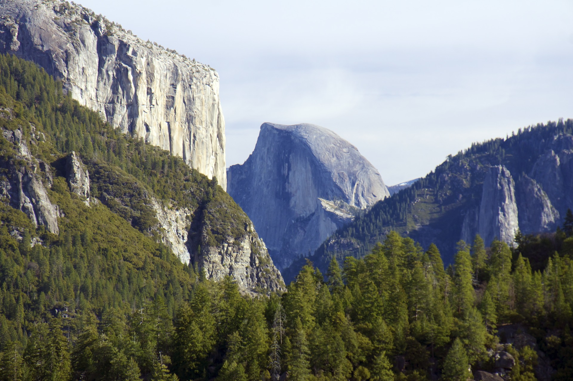 El Cap and Half Dome - gallery