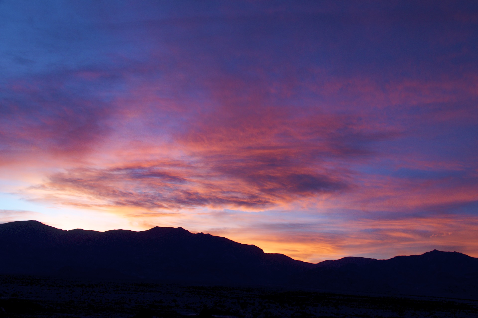 Panamint Range Sunset - gallery