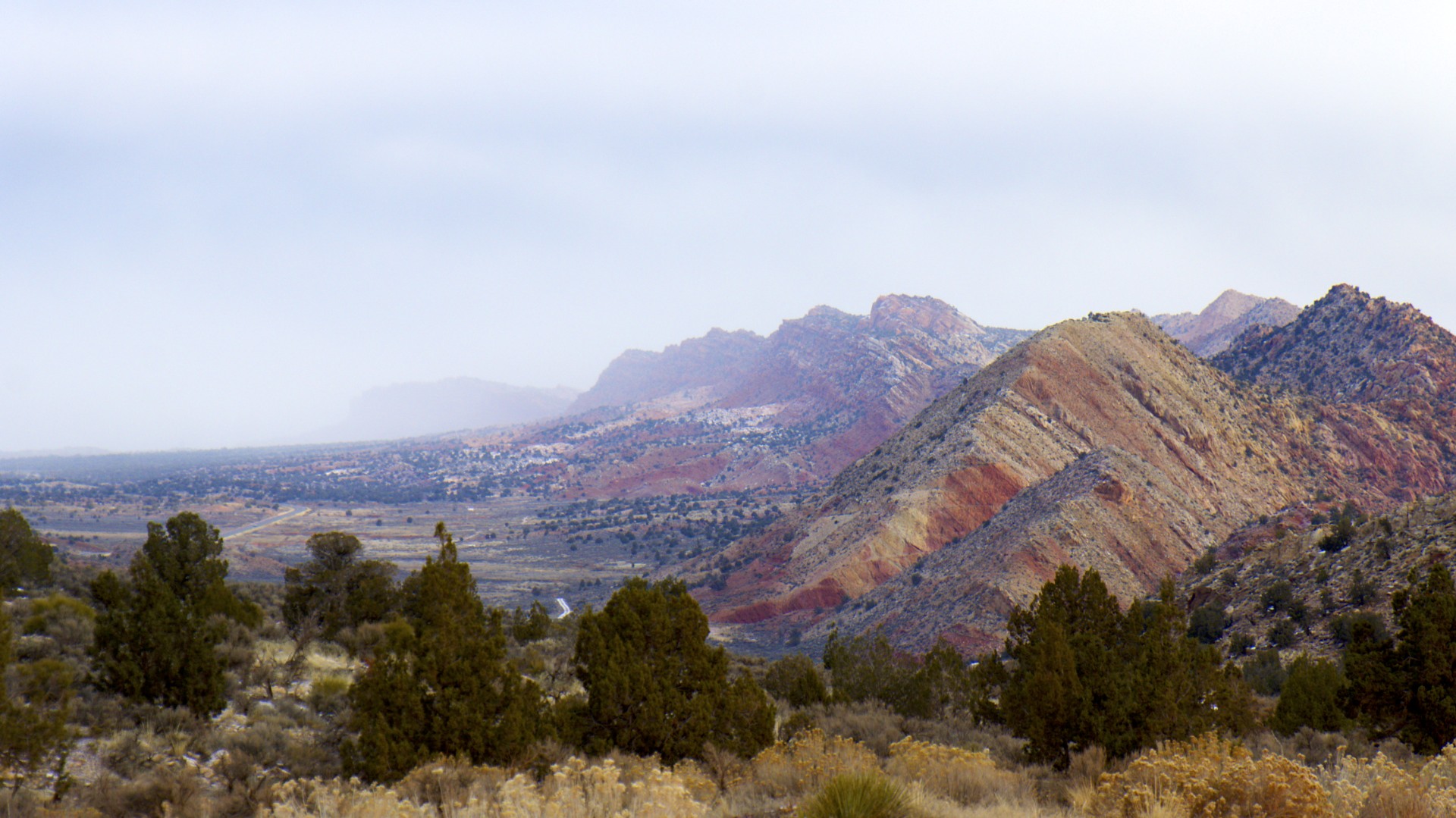 Snow along House Rock Road - gallery