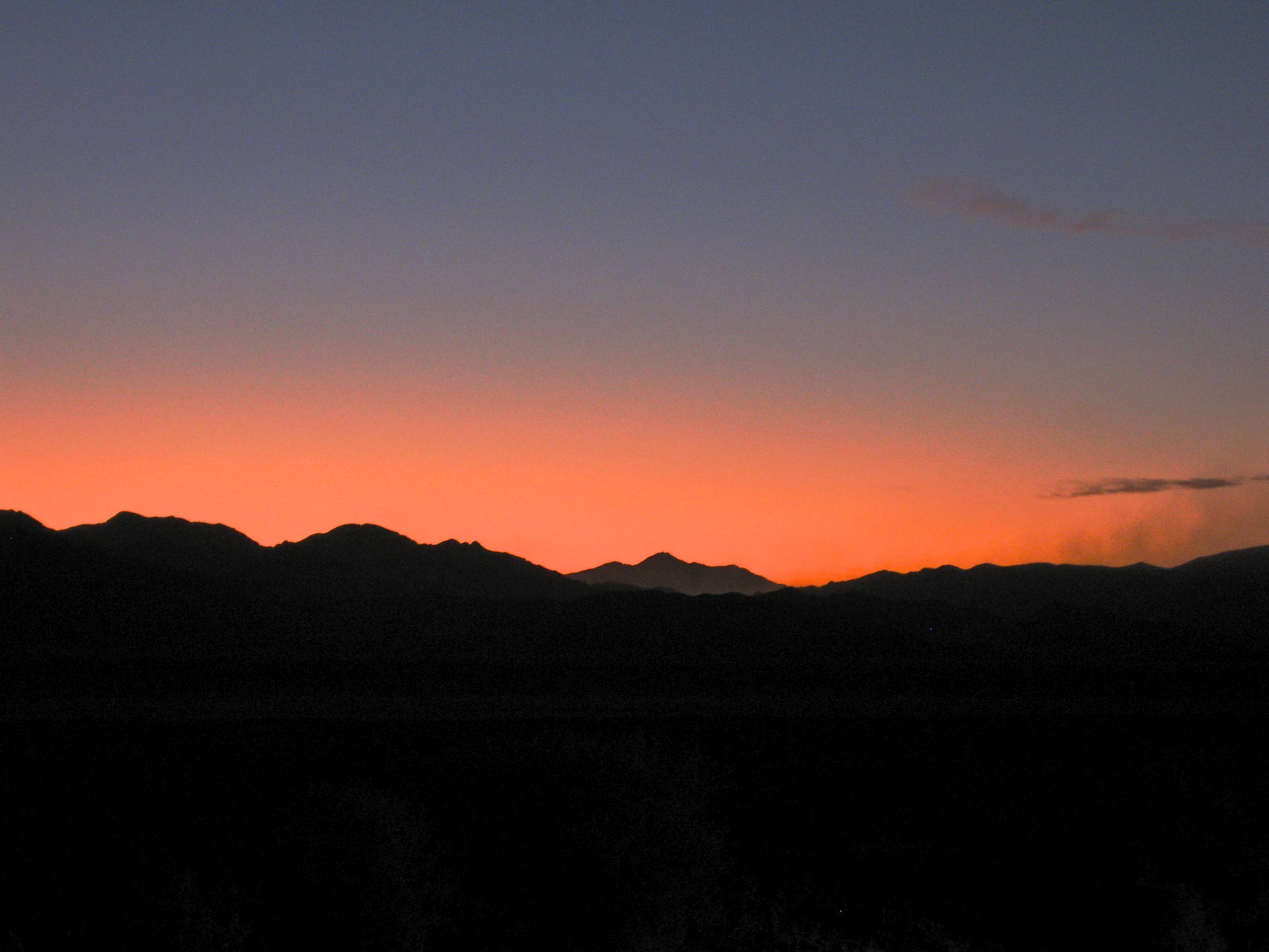 Sunset in the Mojave - gallery